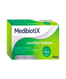 MEDIBIOTIX LAXAFIBRA BALANCE 30 STICK 5G – foto del producto cada medibiotix laxafibra