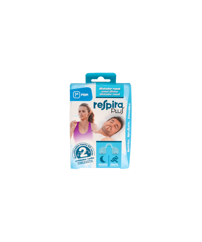 RESPIRAPLUS DILATADOR NASAL 2 UDS – foto del producto cada respiraplus dilatador