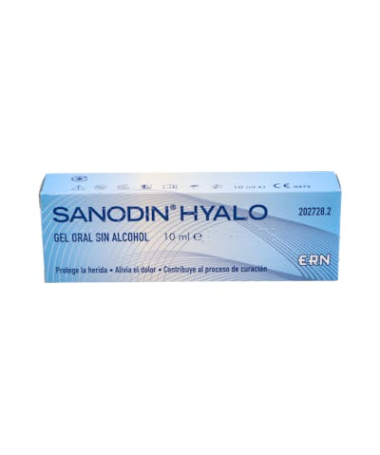 SANODIN HYALO GEL ORAL TUBO 10 ML – foto del producto cada sanodin hyalo