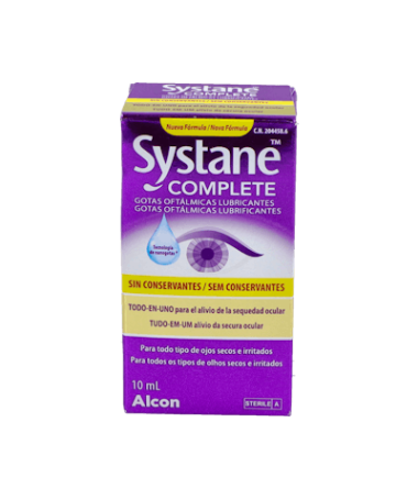 SYSTANE COMPLETE SIN CONSERVANTES 10 ML – foto del producto cada systane complete