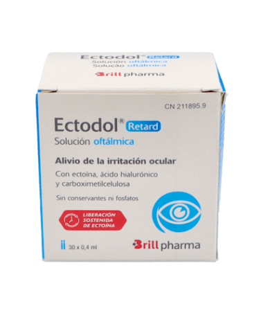 ECTODOL RETARD SOL OFTALM 30 MON X 0