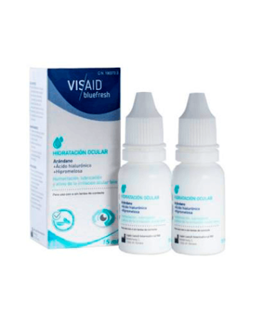 VISAID BLUEFRESH 2 FRASCOS 15ML – foto del producto cada visaid bluefresh