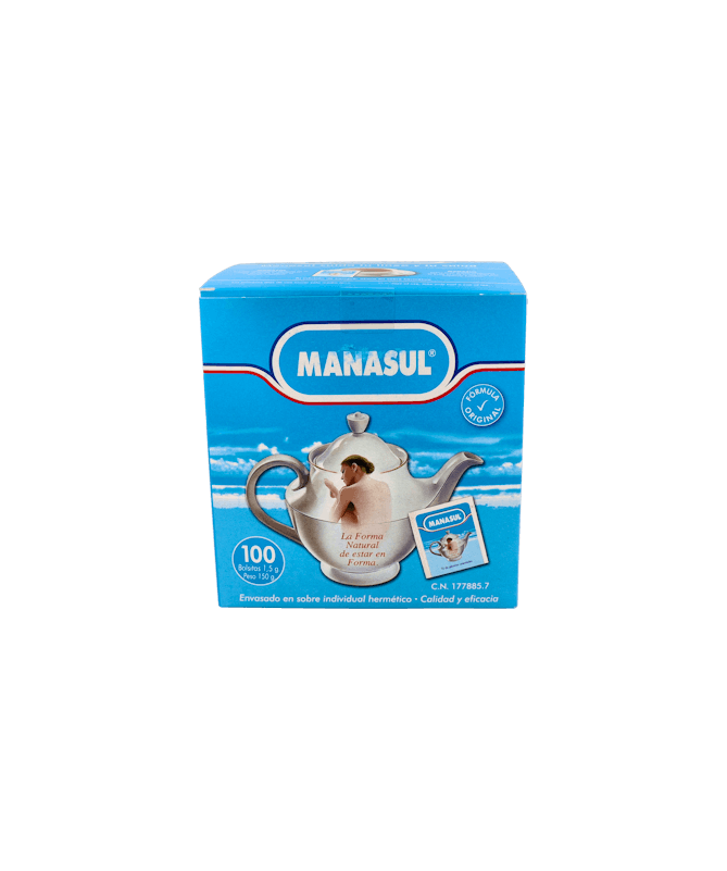 TE MANASUL 100 BOLSITAS INFUSION – foto del producto hojas manasul 100