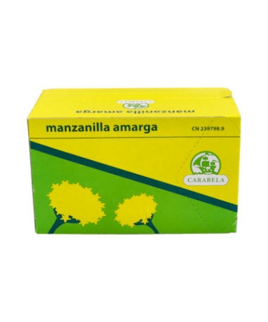 MANZANILLA AMARGA CARABELA 20 BOLSAS – foto del producto manzanilla amarga carabela