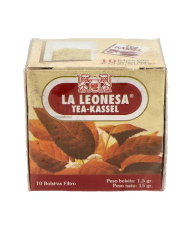 LA LEONESA TE NEGRO KASSEL INFUSION 10 U – foto del producto negro antioxidantes kassel