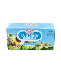 LA LEONESA MANZANILLA INFUSION 25 UND. – foto del producto cada leonesa manzanilla
