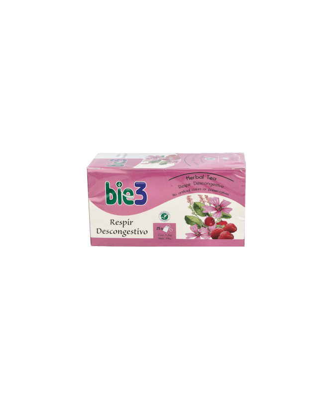 BIE 3 RESPIR DESCONGESTIVO 25 FILTROS – foto del producto malva bie respir