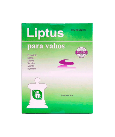 LIPTUS VAHOS CAJA 50 G. – foto del producto liptus vahos caja
