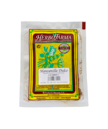 MANZANILLA DULCE HERBOFARMA AL VACIO – foto del producto cada manzanilla dulce