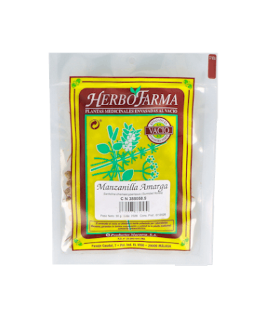 MANZANILLA AMARGA HERBOFARMA AL VACIO – foto del producto cada manzanilla amarga