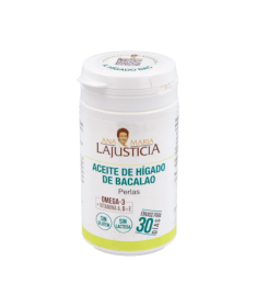 ACEITE HIGADO BACALAO+ VIT JUSTICIA 90CA – foto del producto cada aceite higado