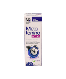 NS MELATONINA GOTAS 1 MG 30 ML – foto del producto melatonina gotas dosis