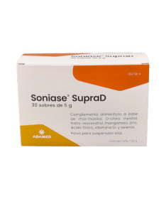 SONIASE SUPRA D 30 SOBRES – foto del producto cada soniase supra