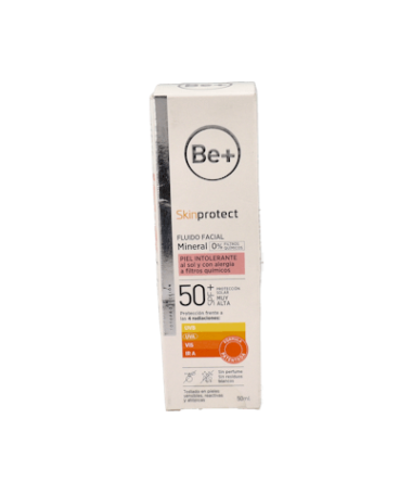 BE+ SKIN PIEL INTOL MINERAL SPF50+ 50ML – foto del producto skin piel intol
