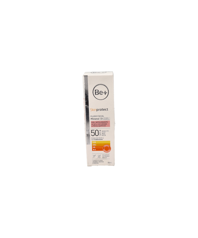 BE+ SKIN PIEL INTOL MINERAL SPF50+ 50ML – foto del producto skin piel intol