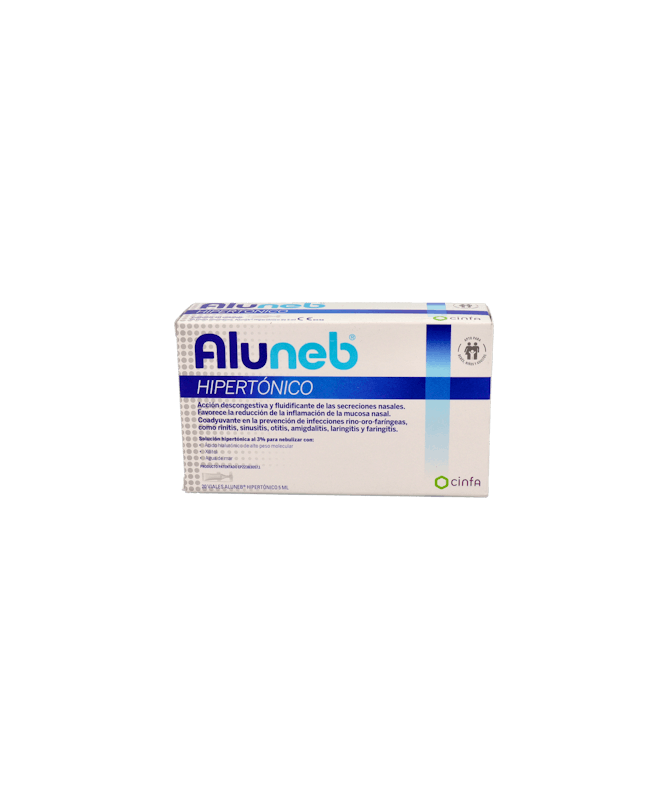 ALUNEB HIPERTONICO 20 VIALES 5 ML – foto del producto cada aluneb hipertonico