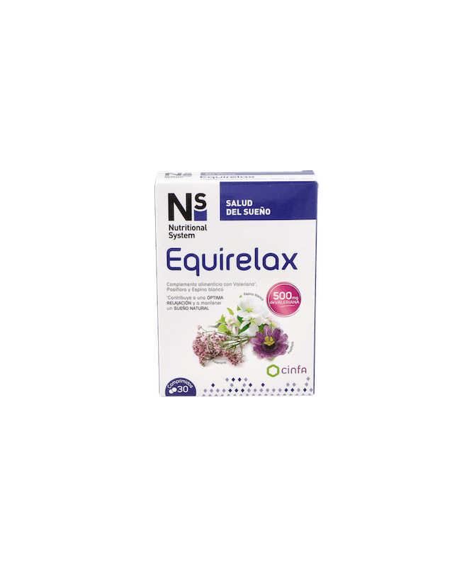 NS EQUIRELAX 30 COMPRIMIDOS – foto del producto equirelax comprimidos activos
