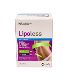 NS LIPOLESS 60 COMPRIMIDOS – foto del producto lipoless comprimidos activos