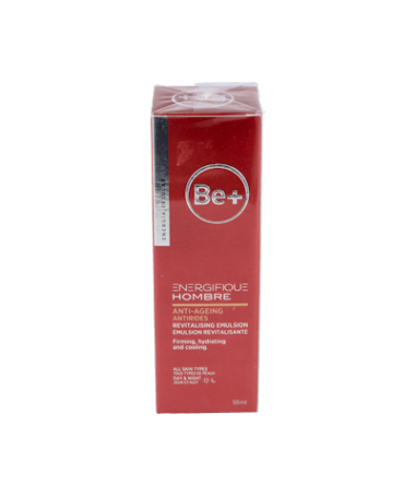 BE+ ENERG HOMBRE ANTIAR EMUL REIVT 50 ML – foto del producto energ hombre antiar