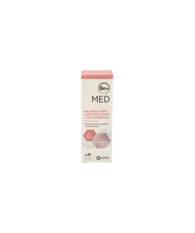 BE+MED BALSAMO LABIOS AGRIETADOS 15ML – foto del producto med balsamo labios
