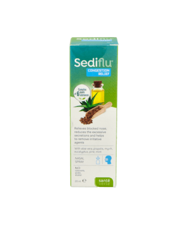 SEDIFLU DESCONGESTIVO NASAL SPRAY 20 ML – foto del producto cada sediflu descongestivo