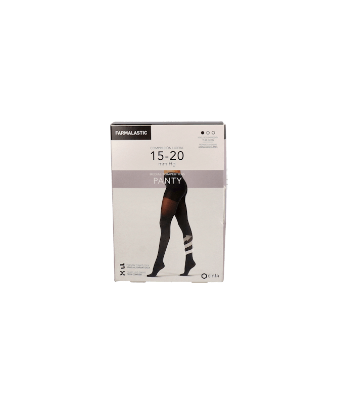 PANTY FARMALASTIC LIGERA NEGRO T XL 1UD – foto del producto panty farmalastic ligera