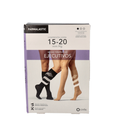 MEDIA EJECU FARMALASTIC LIG HOMB NEGR XL – foto del producto media ejecu farmalastic