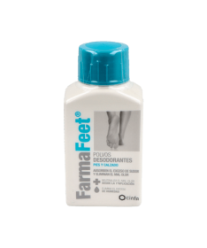 FARMAFEET POLVOS DESODORANTES PIES 75 G – foto del producto cada farmafeet polvos