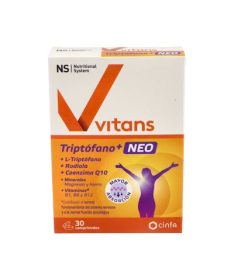 NS VITANS TRIPTOFANO+ NEO 30 COMPRIMIDOS – foto del producto vitans triptofano neo