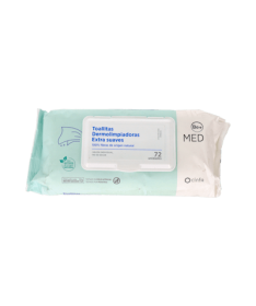 BE+MED TOALLITAS DERMOLIMP EXT SUAVE 72U – foto del producto med toallitas dermolimp