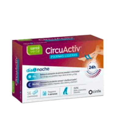 SANTE VERTE CIRCUACTIV DIA NOCHE 56 COMP – foto del producto cada sante verte