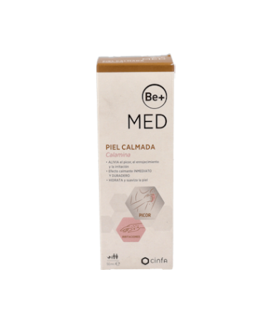 BE+ MED PIEL CALMADA CALAMINA CREMA 50ML – foto del producto med piel calmada