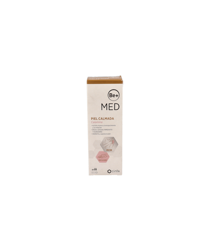 BE+ MED PIEL CALMADA CALAMINA CREMA 50ML – foto del producto med piel calmada