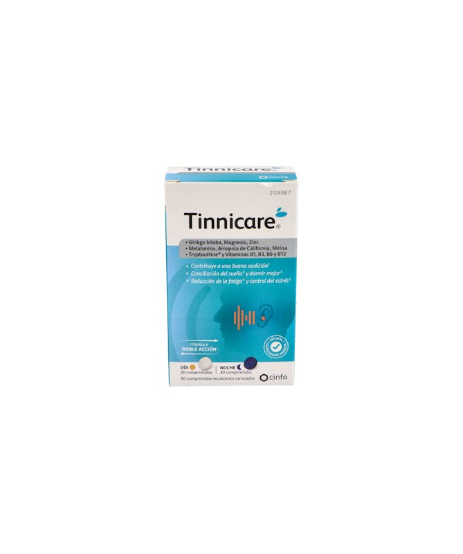 TINNICARE 60 COMPRIMIDOS – foto del producto cada tinnicare comprimidos