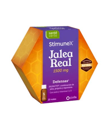 SV JALEA REAL DEFEN 20 VIALES 10ML LIMON – foto del producto cada jalea real