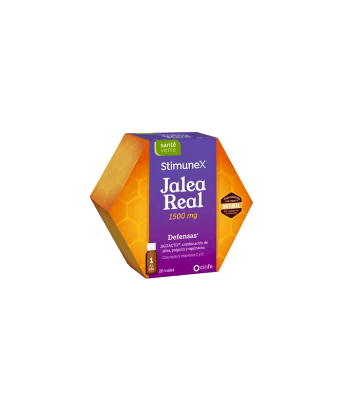 SV JALEA REAL DEFEN 20 VIALES 10ML LIMON – foto del producto cada jalea real