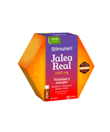 SV JALEA REAL VITAL+ENERG 20 VIALES 10ML – foto del producto cada jalea real
