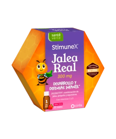 SV JALEA REAL INFAN 20 VIALES 10ML FRESA – foto del producto cada jalea real