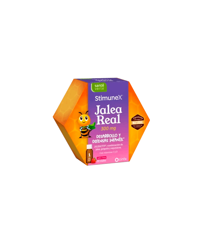 SV JALEA REAL INFAN 20 VIALES 10ML FRESA – foto del producto cada jalea real