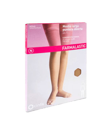 MEDIA LARG FARMALAST 15/20MMHG CAMEL EG – foto del producto cada media larg