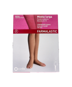 MEDIA LARGA FARMALASTIC FUERTE BLO PA R – foto del producto media larga farmalastic