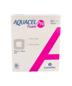 AQUACEL FOAM PRO 10X10 CMS 3UD – foto del producto aquacel foam pro