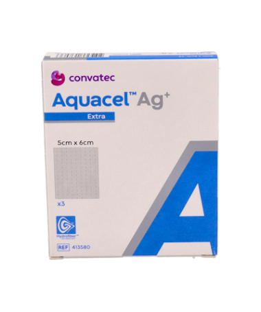 AQUACEL AG PLATA EXTRA 5X6 CM 3 APOSIT – foto del producto plata aquacel extra