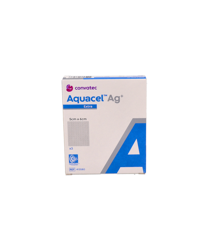 AQUACEL AG PLATA EXTRA 5X6 CM 3 APOSIT – foto del producto plata aquacel extra