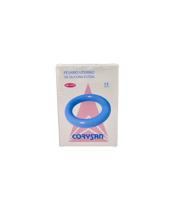PESARIO UTERINO SILICONA CORYSAN 85 MM. – foto del producto tejido pesario uterino