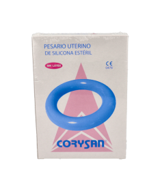 PESARIO UTERINO SILICONA CORYSAN 85 MM. – foto del producto tejido pesario uterino
