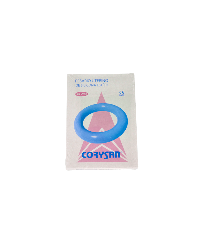 PESARIO UTERINO SILICONA CORYSAN 60 MM. – foto del producto tejido pesario uterino