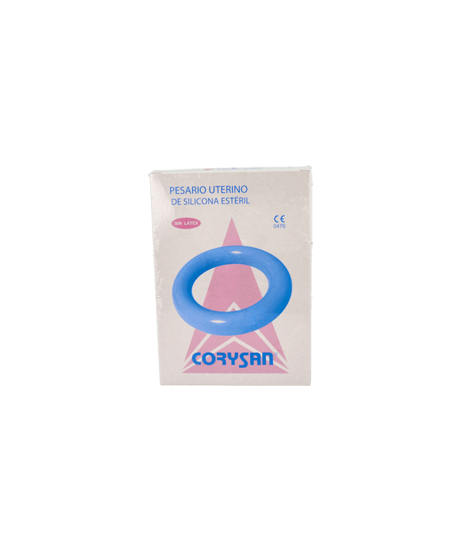 PESARIO UTERINO SILICONA CORYSAN 65 MM. – foto del producto tejido pesario uterino