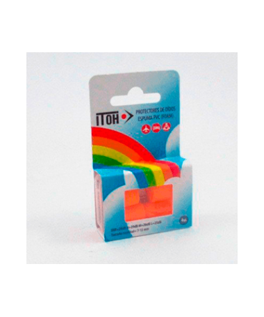 TAPONES OIDO ITOH GOMA ESPUMA 4 UNIDADES – foto del producto cada tapones oido