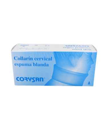 COLLARIN CERVICAL CORYSAN BLANDO T/1 – foto del producto tejido collarin cervical